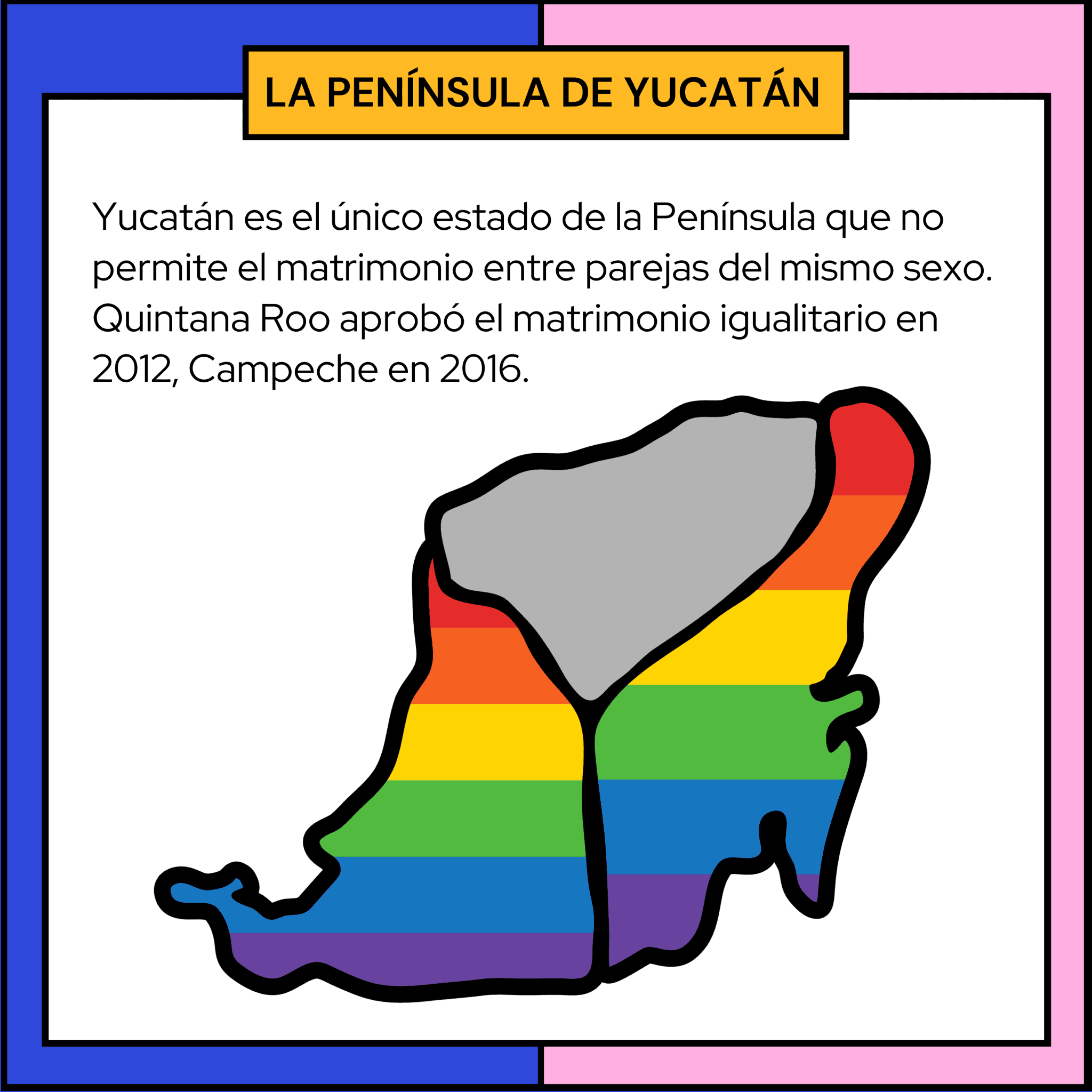 Yucatán se resiste a dar el sí al matrimonio igualitario